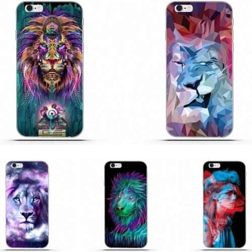 Wexoeq For LG G2 G3 mini spirit G4 G5 G6 K4 K7 K8 K10 2017 V10 V20 V30 Phone Cases Leo The Trippy Lion