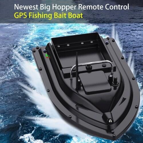 D16B Fishing Bait Boat With Large Bait Container Automatic Bait Boat Finder GPS Speedboat Fishing Tool Toys For Kids