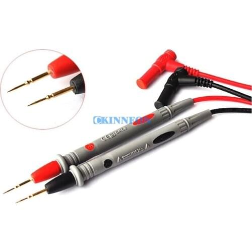 DHL 50Pair 100PCS Needle Table Pen Probe Test Leads Pin Digital Multimeter Multi Meter Tester Lead Probe Wire Pen Cable