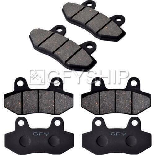 For HYOSUNG Comet GT 650 GT650 2004-2008 GT650 R 2007 2008 GT 650 X 2007 GT650R Motorcycle Front Rear Brake Pads Brake Disks
