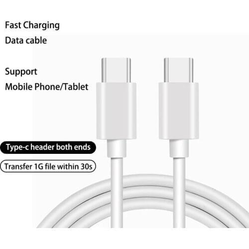 PD Quick Charging Cable QC4.0 Type C Fast Charger For Huawei P40 Samsung S10 S20 Macbook Pro