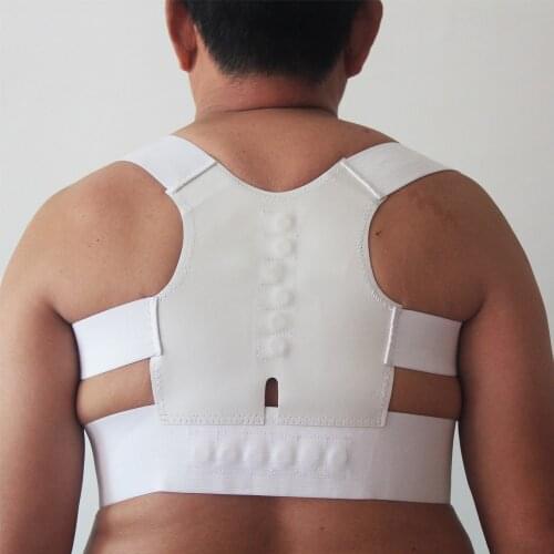 Unisex Health XXL size Posture Corrector Tourmaline Belt Corrector Posture For The Back Adjustable Magnetic Back Shoulder