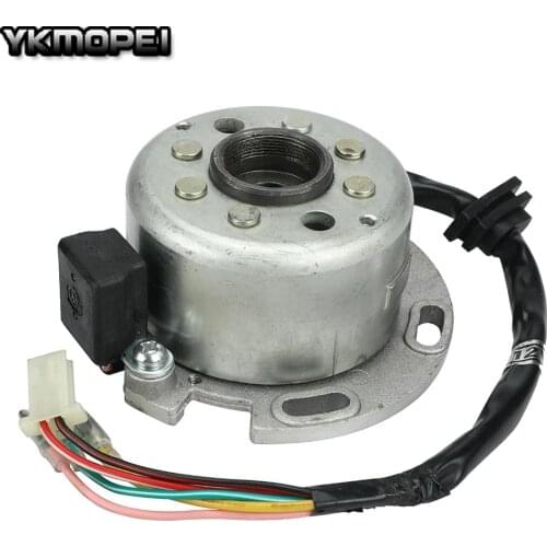 Motorcycle AC Ignition Magneto Stator Rotor kit For Lifan 150cc Horizontal Engines Dirt Pit Bike Monkey Parts