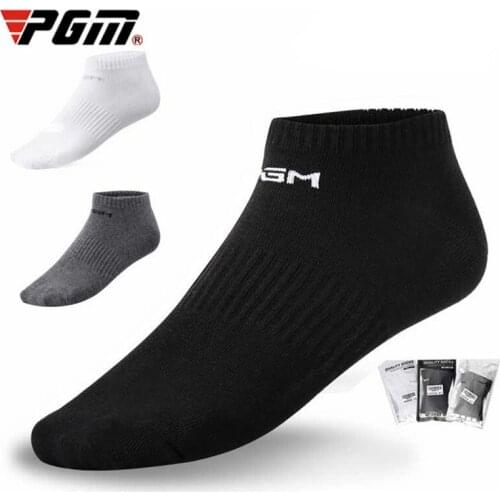 PGM Golf Socks Short Men Cotton Fabric Sports Socks Cycling Four Seasons Wearable Highly Elastic and Breathable Running Socks