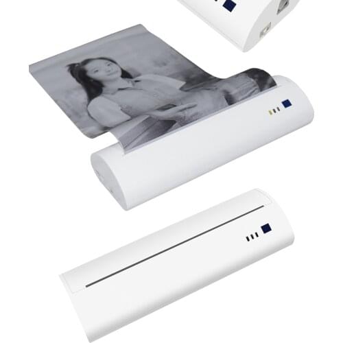 GOOJPRT Portable Printer A4 Bluetooth Printer Compatible with Android/Ios/Windows