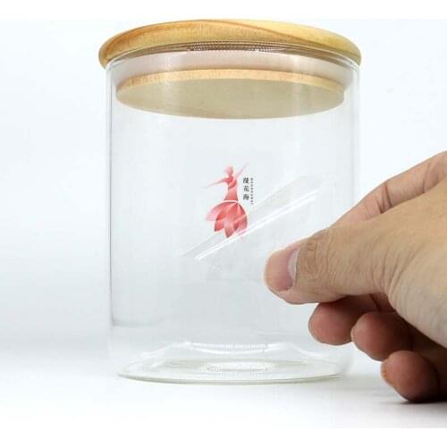 Custom Transparent Sticker Business Logo Label Tear Film Adhesive