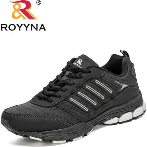 ROYYNA 2020 New Style Action Leather Sport Shoes Men Sneakers Walking Running Hot Sale Shoes Man Jogging Footwear Mansculino