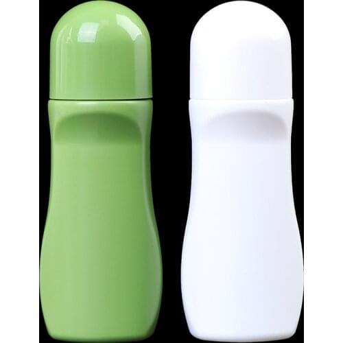 1pcs 60ml Soreness Liquid Bottle With Sponge Applicator White Medicine Liquid Bottle With Blue Sponge Head 2Colors