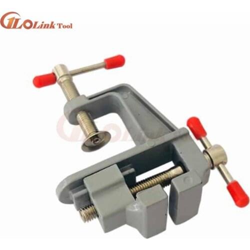 1PC Aluminium Alloy Table Vice Bench Clamp Vise Mini Screw Bench Vise Table Screw Vise for DIY Craft Mold Fixed Repair Tool