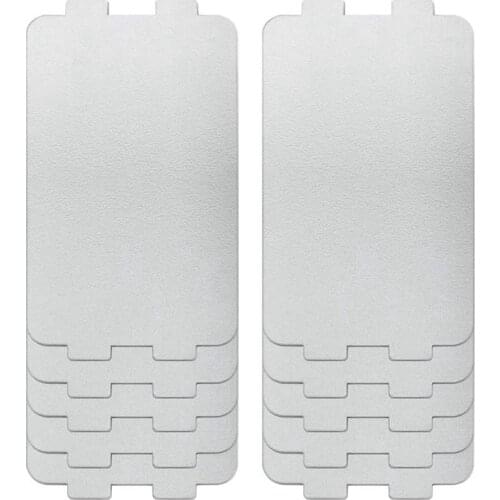 10Pcs Microwave Oven Universal Mica Foil, Oven Mica Wave Guide Cover Replacement Sheets