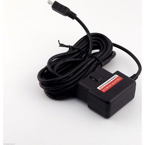 10pcs OBD2 Charging 16 Pin Male to Mini USB Power Adapter Cable Connector for DVR 3m