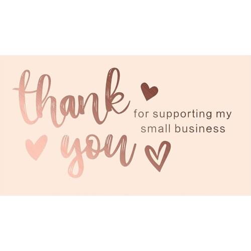 10pcs Pink Thank You Envelope Postcard Invitation Business Card Greeting Card Appreciation Cardstock Greetings Letter Paper