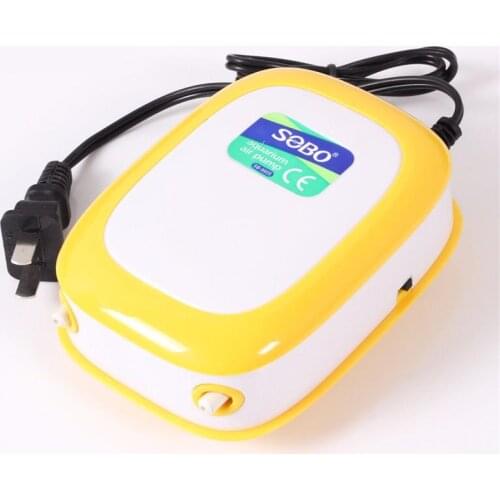 4.2w 2x5.5l/min Adjustable Aquarium Dual Outlet Oxygenation Air Pump Fish Tank Air Tube Pipe Aquarium Accessories