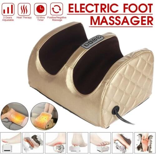 6 in 1 110V-240V Upgrade Electric Foot Massager Calf Leg Air Compression Massage Shiatsu Massage Machines 5 Skills 3 Levels