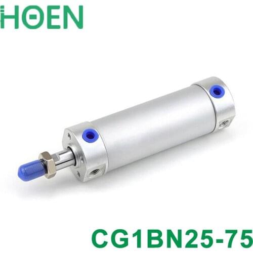 CG1BN CDG1BN series 25mm Bore 75mm Stroke CG1BN25-75 standard double acting single rod Pneumatic Air Cylinders