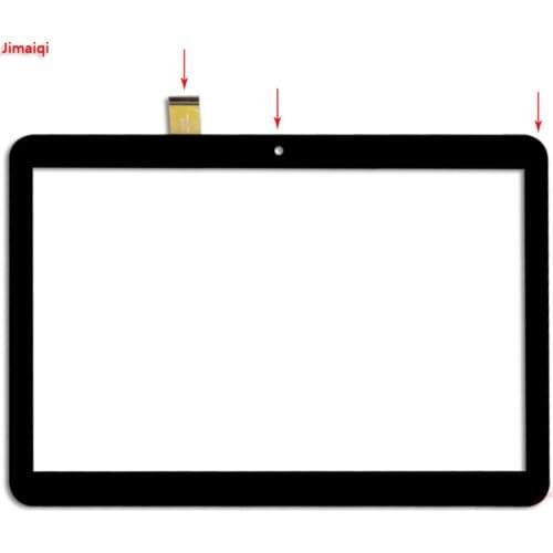 For 10.1'' inch DP101740-F2-A Onn ONA19TB007 100005209 Tablet External Capacitance Touch Screen MID Outer Digitizer Glass Panel