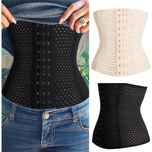 Fashion Women Casual Corset Waist Trainer Shaper Body Shapewear Underbust Belt Slimming Tummy Control Bustiers Plus Size S-6XL