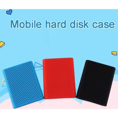 Soft Silicone Shockproof HDD Mobile Hard Disk Protective Cover Protector Case for Samsung T5