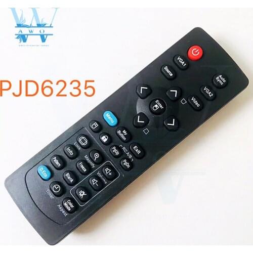 NEW PJD6235 Remote Control For ViewSonic Projector PJD6245 PJD6543W PJD5132 PJD5134 PJD5232L PJD5234L PJD5533W PJD6253 PJD6683W