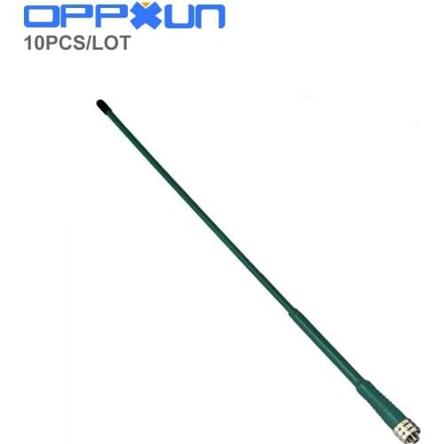 OPPXUN 10PCS/LOT FP405 Dual Band VHF UHF Antenna SMA Female High Gain For Walkie Talkie Kenwood BAOFENG UV5R BF-888S Radio