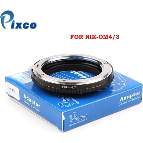 Pixco For Nik-OM4/3 Lens adapter Suit For Nikon AI lens to Olympus 4/3 Mount Adapter Ring