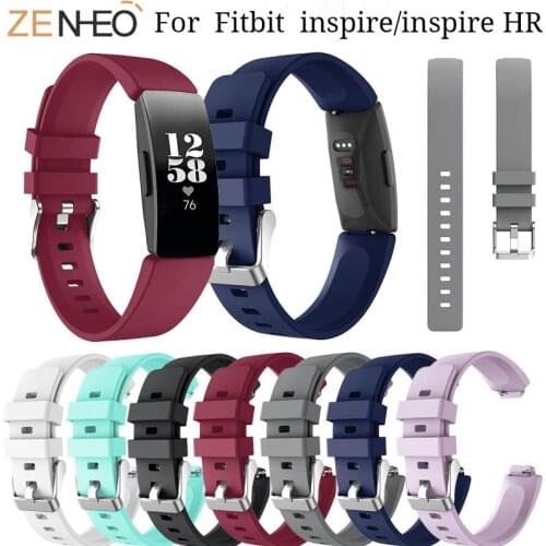 Sport Silicone watches straps Wristband For Fitbit Inspire HR/Inspire Watch Band Replacement For Fitbit Inspire Bracelet Strap