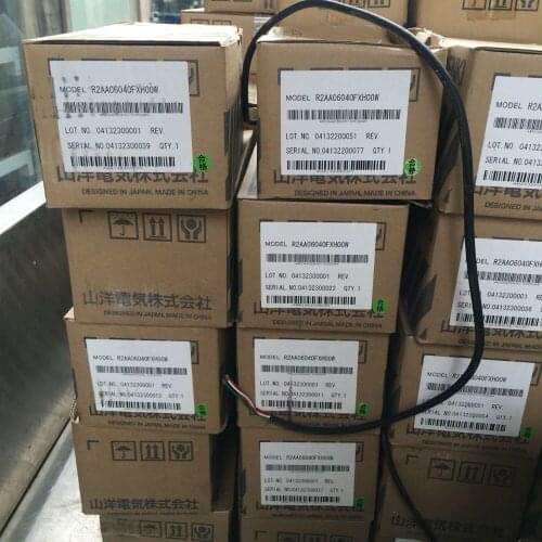 Servo motor R2AA06040FXH00W , Original new within box , 12 months warranty , fastly shipping