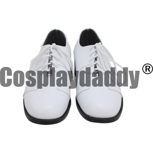 Fate/Grand Order Saber King Arthur Pendragon White Rose Ver. Game Cosplay Shoes Boots X002