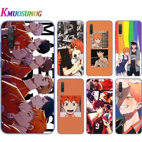 Anime Volleyball For Xiaomi Mi 11i 11 10i 10T 10 9T 9SE 9 8 A3 CC9 CC9E Note 10 Lite Pro Ultra Soft Phone Case