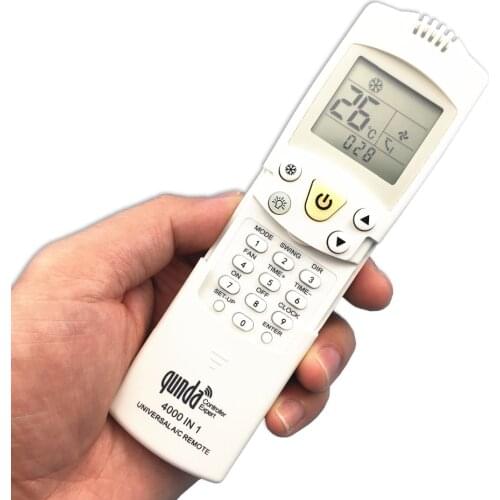 Smart Digital key input code 4000 C0DE IN1 Universal A/C controller Air Conditioner air conditioning remote control QUNDA