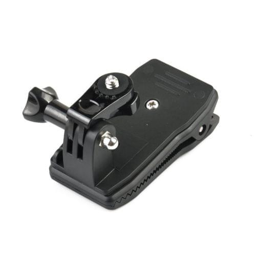 Rotary Backpack Hat Rec-Mounts Clip Fast Clamp Mount for GoPro Hero 2 3 3+ Sony