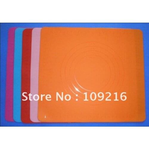 Green Good Quality 100% Food Grade Silicone 29*26cm Silicone Heat Insulation Mat