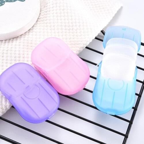 10Boxes 200PCS Disposable Soap Tablets Portable Travling Soap Tablets Mini Hand Washing Tablets Portable Moisturizing Soap Slice