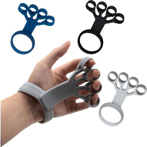 3pcs Hand Gripper Finger Expander Finger Trainer Wrist Exerciser Resistance Bands Fitness Finger Force Grip Device Hand Training