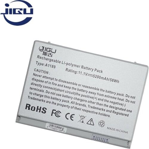 JIGU A1189 MA458 Replacement Laptop Battery For APPLE MacBook Pro 17" A1151 A1229 MA092 MA611 MA897*/A MB166*/A