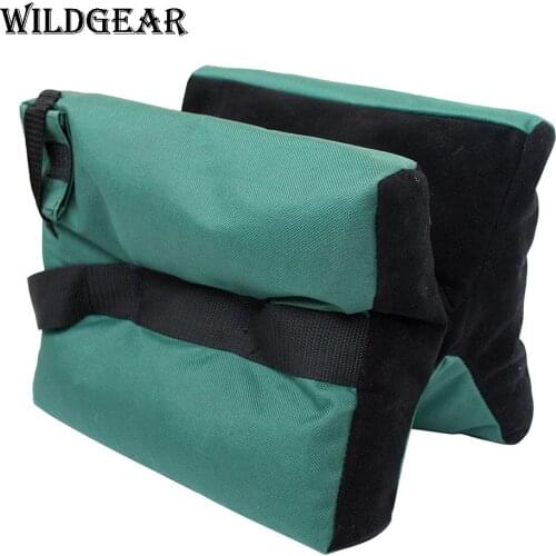 Hunting Gun Accessories Unfilled Dead Shot Front Rear Shooting Bag Gun Shooting Rest Rifle Shotgun Target Tactical Bench Stand