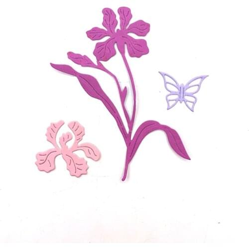 Julyarts Flower Butterfly Manualidades Scrapbook Natal For DIY Scrapbooking Album Cards Decorative Crafts Embossing Die Cut
