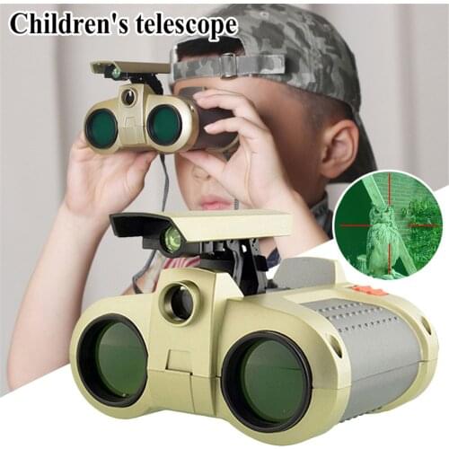 4x30 Binocular Telescope Night Vision Scope Binoculars Birthday Present Gift Play Toy For Outdoor Kids Children Boys Girls