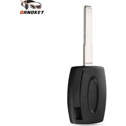 Dandkey Key Case Shell HU101 For Ford Fiesta Mondeo Focus C-Max S-Max Galaxy Kuga Transponder Chip Remote Key Car Accessories