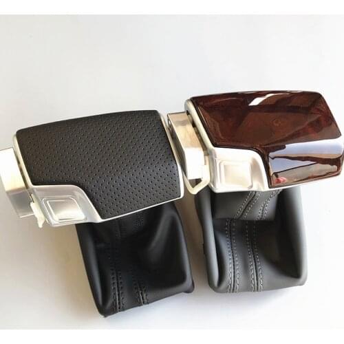 For Audi A4L A6L A5 Q5 Shift Lever Handball Leather Dust Cover Automatic Gear Shift Knob