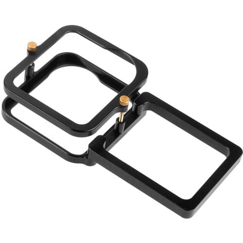 For GoPro MAX Handheld Gimbal Adapter Switch Mount Plate Aluminum Splint for DJI Zhiyun Moza Handheld Stabilizer Mount Plate