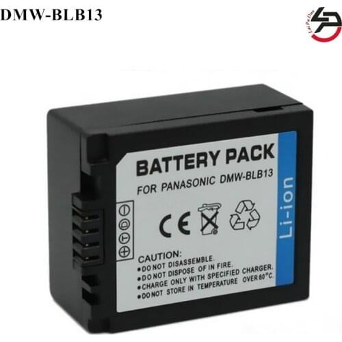 For Panasonic DMW-BLB13 DMC-G1 DMC-G10 DMC-G10K DMC-ZS19K DMC-GH1 DMC-GF1 100% brand new Replacement Camera Battery 1350mah