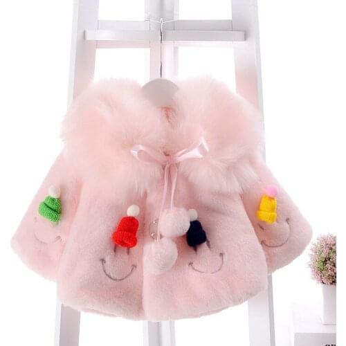 Baby Girl Jacket 2019 New Winter Baby Girl Clothes Thick Warm Casual Outerwear Fashion Infant Plush Clothes for 0-2Year