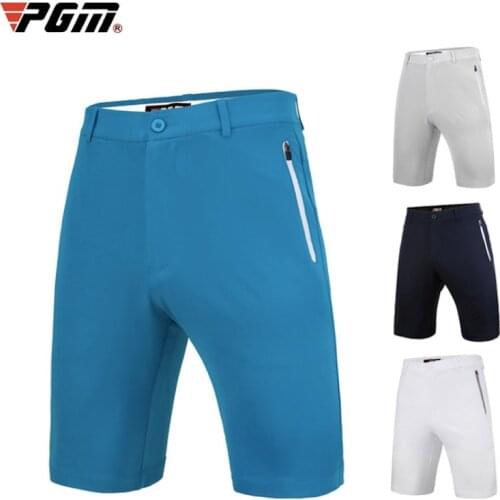 PGM Men Golf Pants Breathable Shorts Match Suit Fast Drying Fabric KUZ057 Wholesale