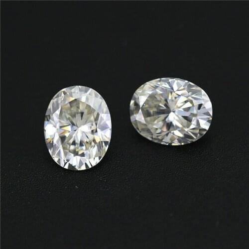 Natural Moissanit 2*3-8*10mm Test Positive Pigeon Egg Diamond D Color Fine Moissanite Oval Loose Diamond for Oval Ring