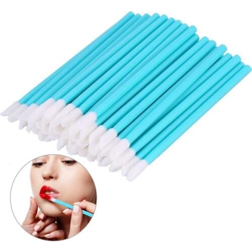 1000Pcs/Lot Disposable Lip Brushes Soft Make Up Brush For Lipstick Lip Gloss Wands Applicator Professional Makeup Beauty Tool