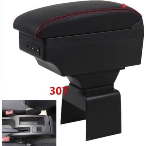 For Peugeot 307 armrest box