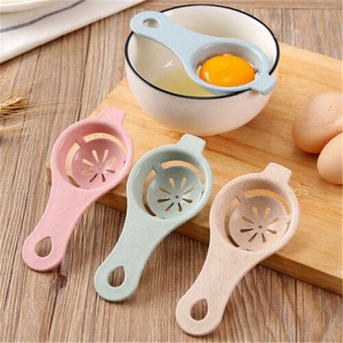 PP Egg Separator Egg Yolk Sieving Home Kitchen Baking Chef Dining Cooking Gadget For Home Kitchen Egg Strainer 1 PC