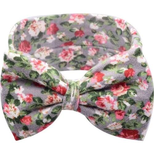 Newest Autumn Baby Girl Kids Big Bowknot Hairband Headband Turban Knot Head Wrap Headwear Hair Bow Accessories For Children