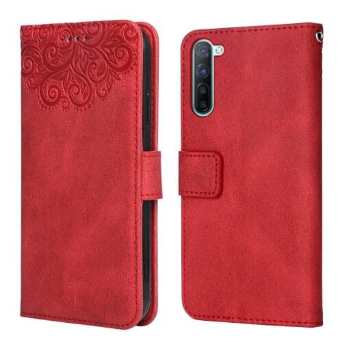 Luxury Leather Case for OPPO Reno3 China Flower Embossing CPH2173 PEEM00 Wallet Flip Phone Case for OPPO Reno 3 China Cover